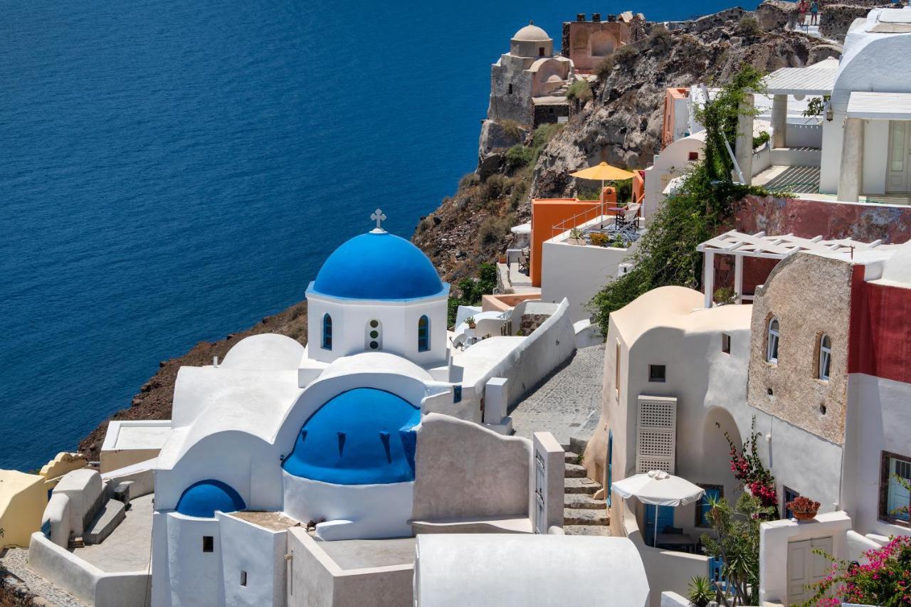 Kaleidoscope Oia Suites Buitenkant foto